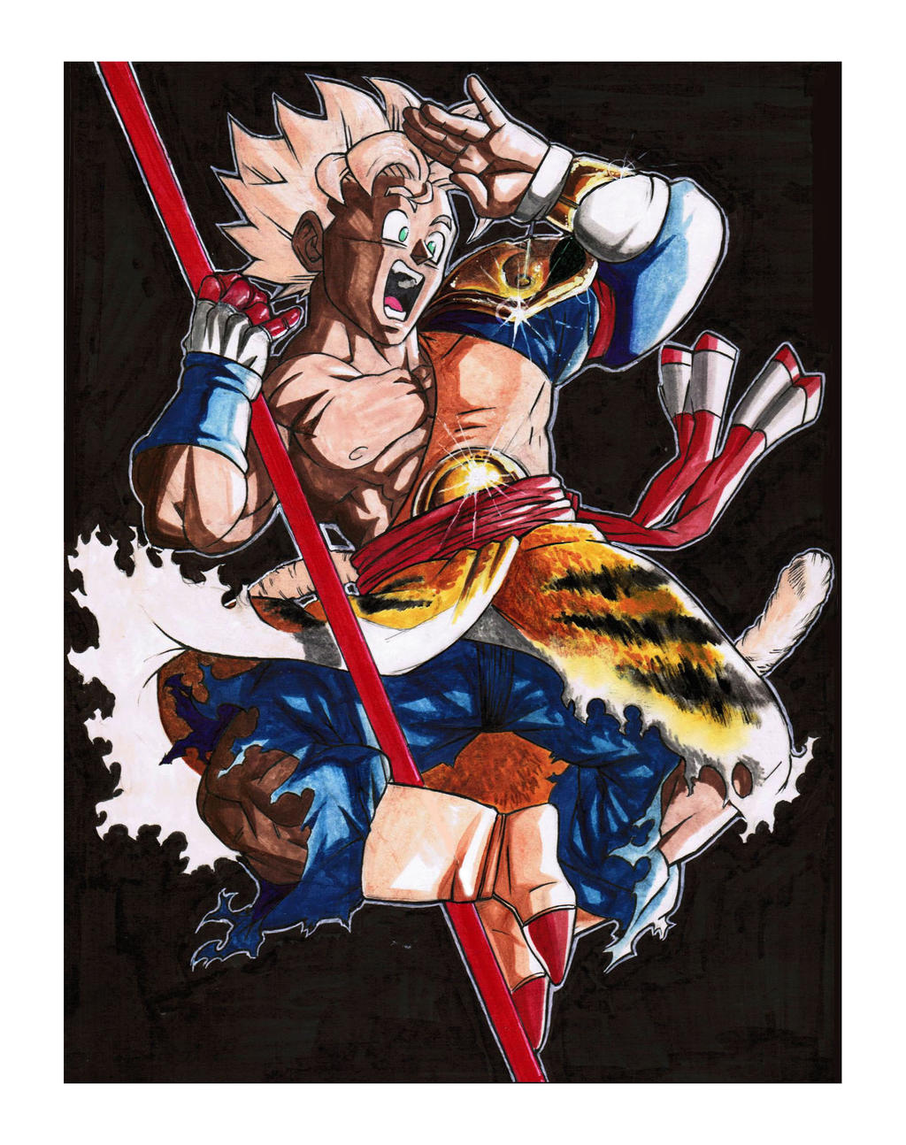 Sun Wukong Goku By 929daii On Deviantart