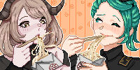 Icon commission - Del and Soyei