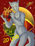 OPEN YCH- Christmas Gift by Channyni