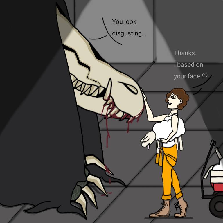 SCP-999 and SCP-682 by Mimi-fox on DeviantArt