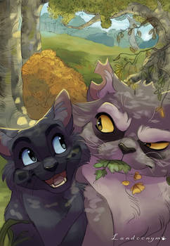 Cinderpaw and Yellowfang