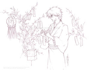 Lineart FMP Tanabata Sagara