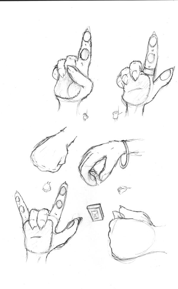 Anthro Hands by Mat-Painter on DeviantArt