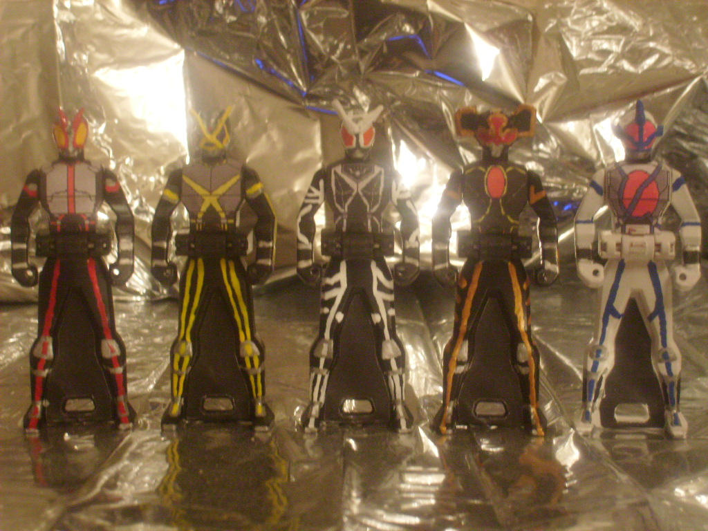 Kamen Rider Faiz Ranger Keys by Zeltrax987 on DeviantArt