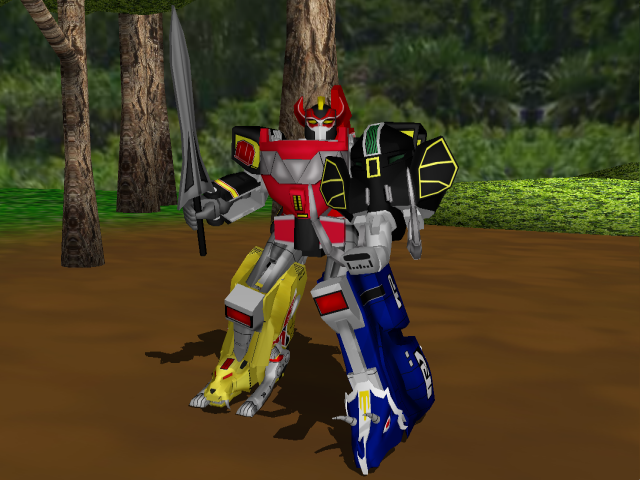 MMD NC - Dino Megazord aka Daizyujin