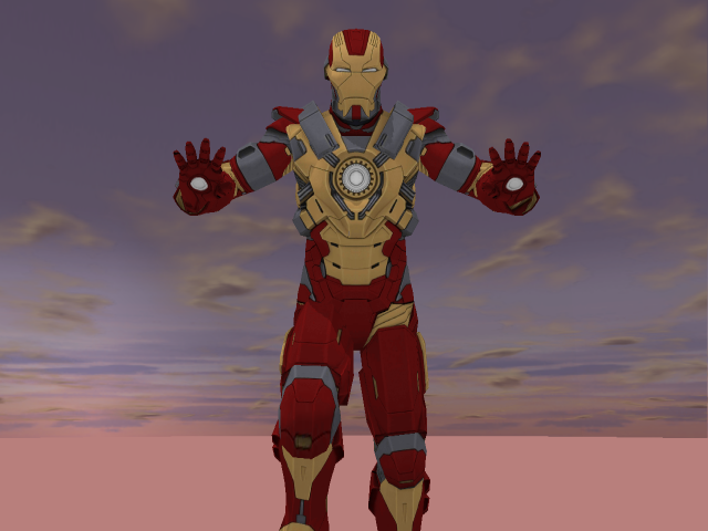 MMD NC - Iron-Man M.17, Heart-Breaker