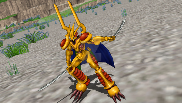Gradmon MMD NC - Grademon by Zeltrax987 on DeviantArt