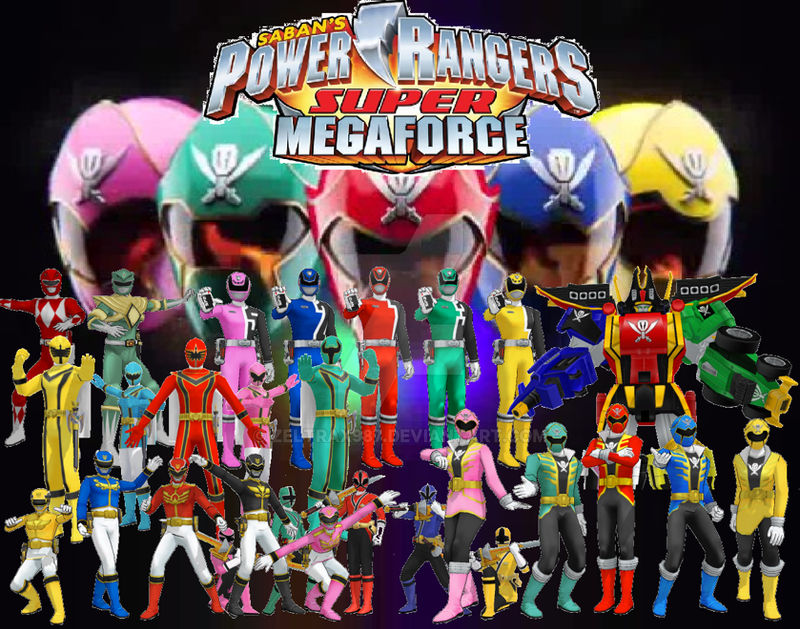 Power Rangers Super MegaForce review title-card by Zeltrax987 on DeviantArt