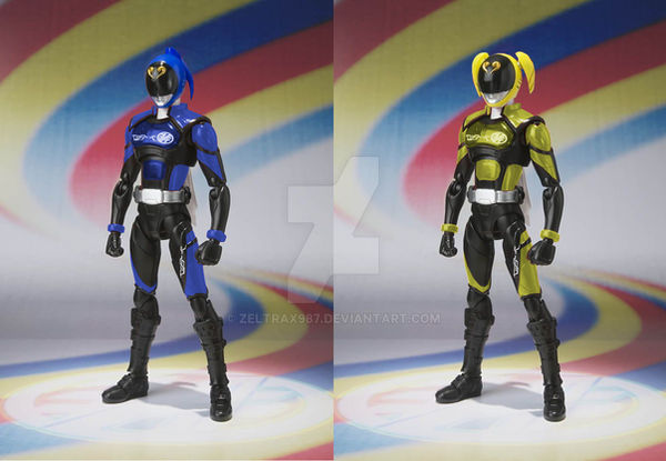 WhatIf Set - Figuarts AkibaBlue and Yellow (Male)