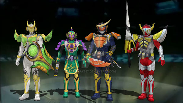 MMD - The Original 4 Armored Riders