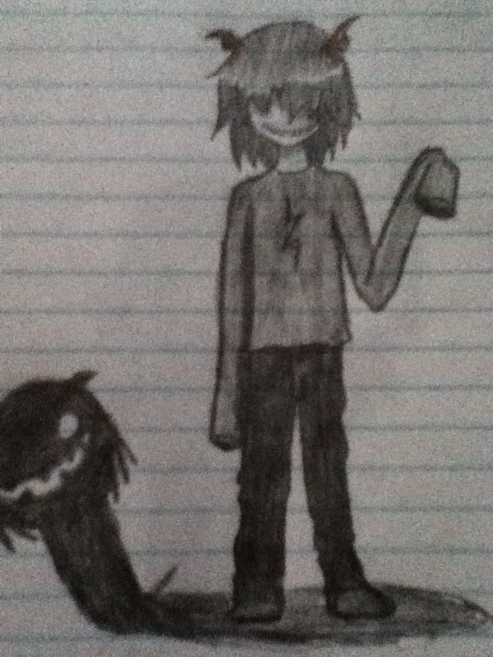 My made up Homestuck character (no name yet)