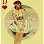 Pin Up Queen of Hearts