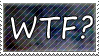 wtf? stamp by wol4ica-stock