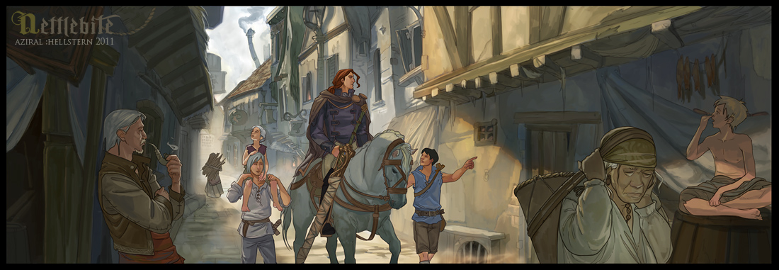 Red fox panel by Hellstern