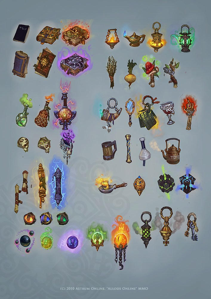 Magic Items by Hellstern on DeviantArt