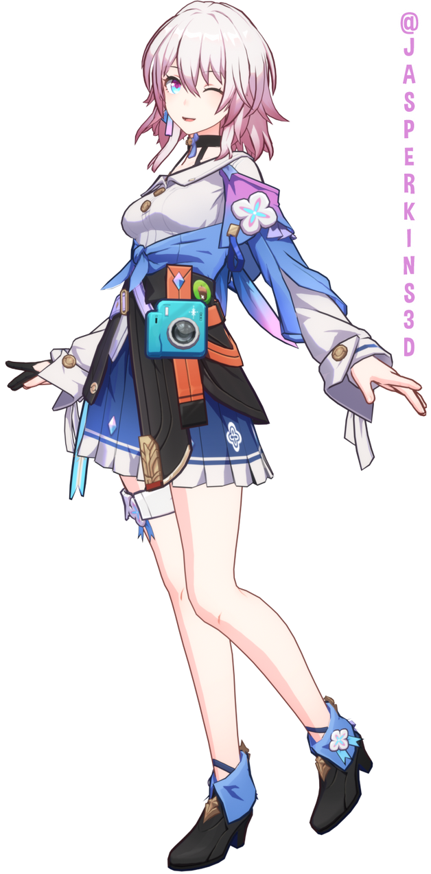 March 7th | Honkai: Star Rail (3D Render) by Jasperkins3D on DeviantArt