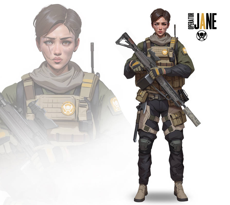 Jane Ssg Operator Jane by greysonzoske on DeviantArt