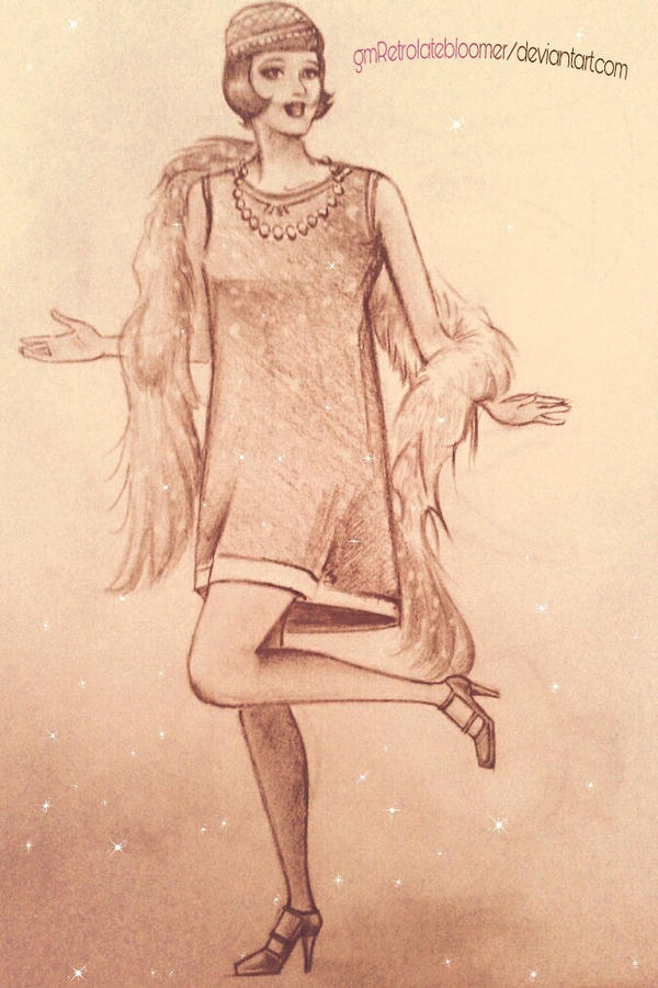1920's flapper Girl by Toon-Romantic on DeviantArt