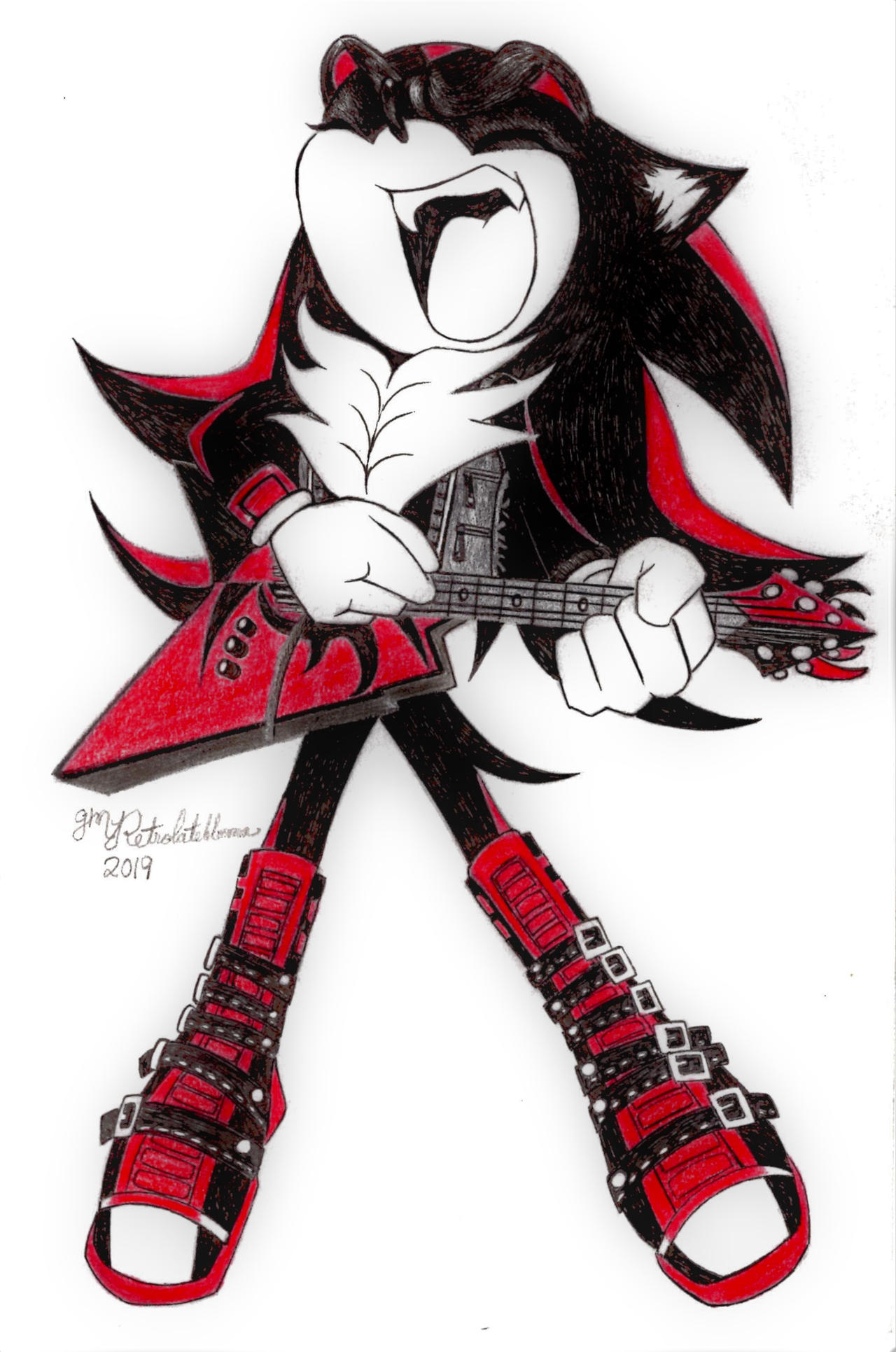 Sonic Rocker The Ultimate Rocker by Toon-Romantic on DeviantArt