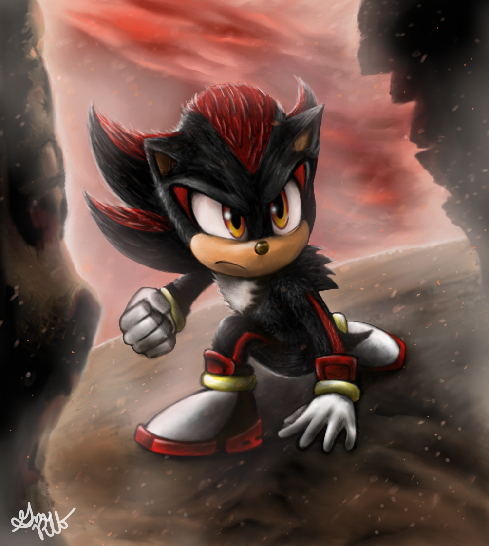 Sonic & Shadow  Sonic, Sonic and shadow, Sonic the movie