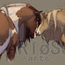 Horse Sketches - Cairo and Palu