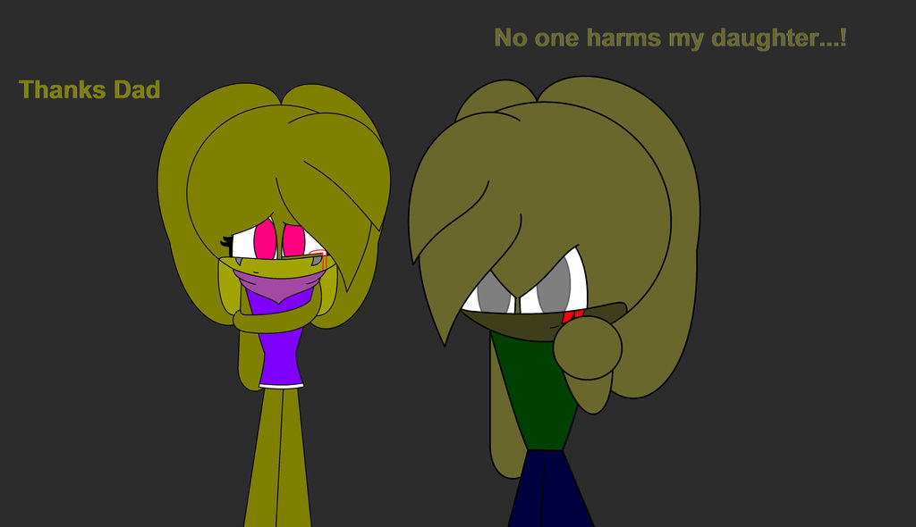 Springtrap Protecting Lilly by DistortedAnimations on DeviantArt