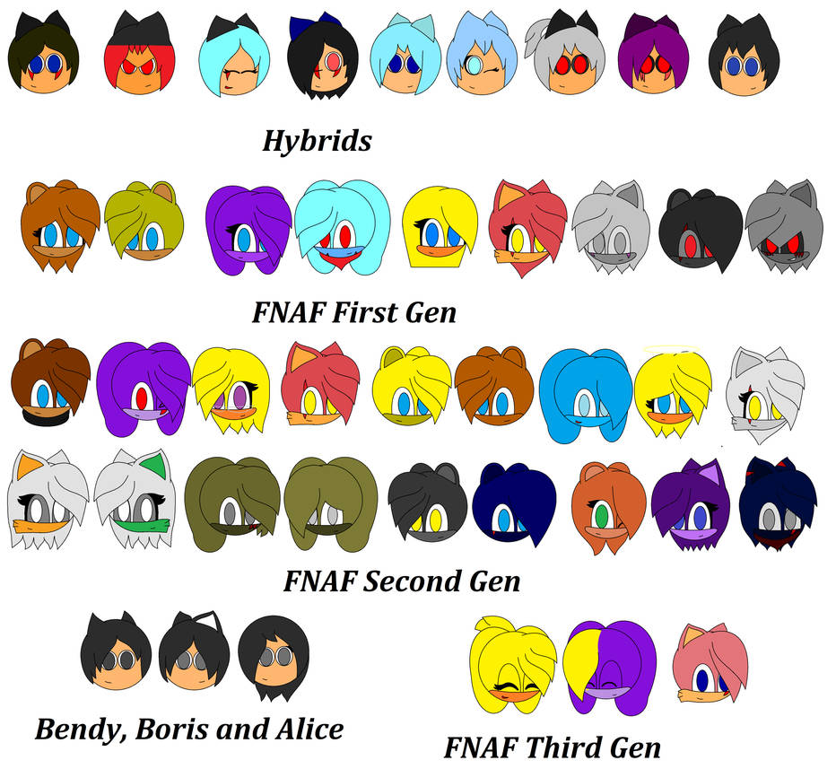Distortedanimations Springebany The Whole Cast for the Time Rift Q and A by DistortedAnimations on ...