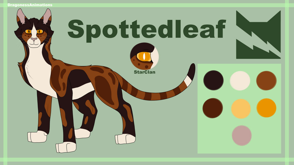 Spotledleaf Spottedleaf Design by DragonessAnimations on DeviantArt