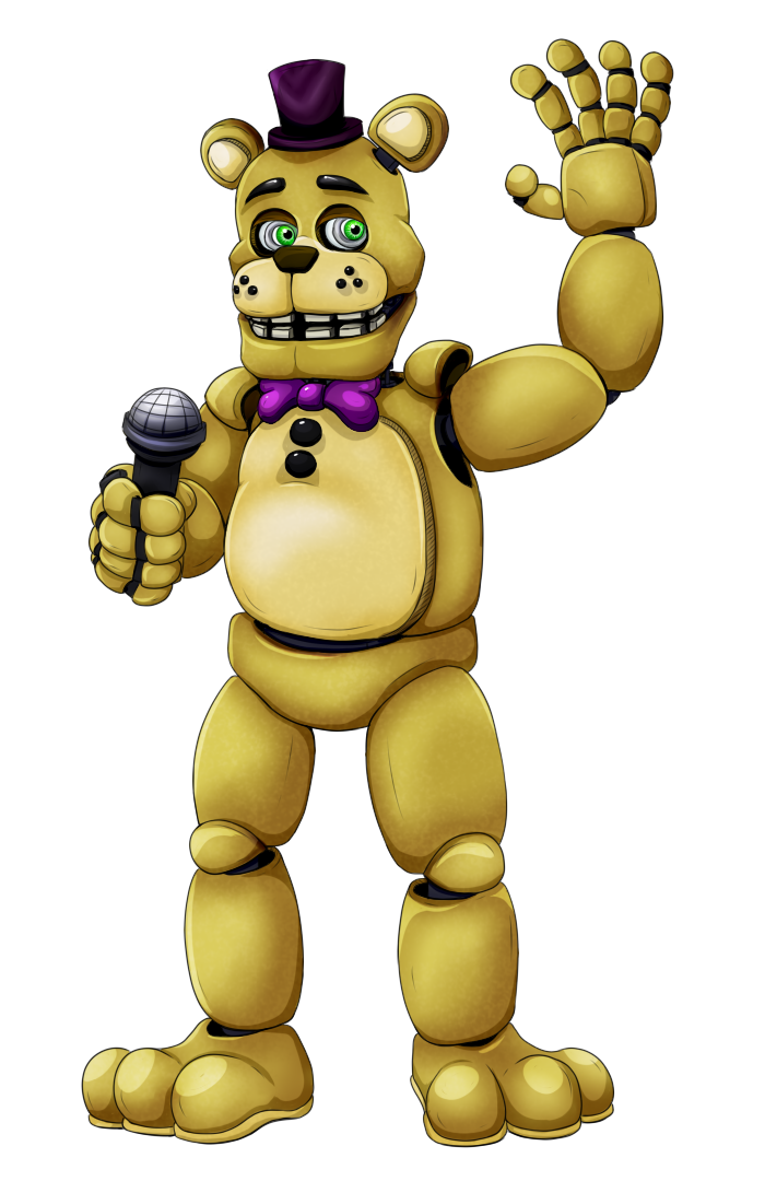Frearbear Hand Fredbear Design by DragoDigitalStudios on DeviantArt