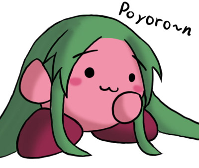 Kirby has become... Nyoron...