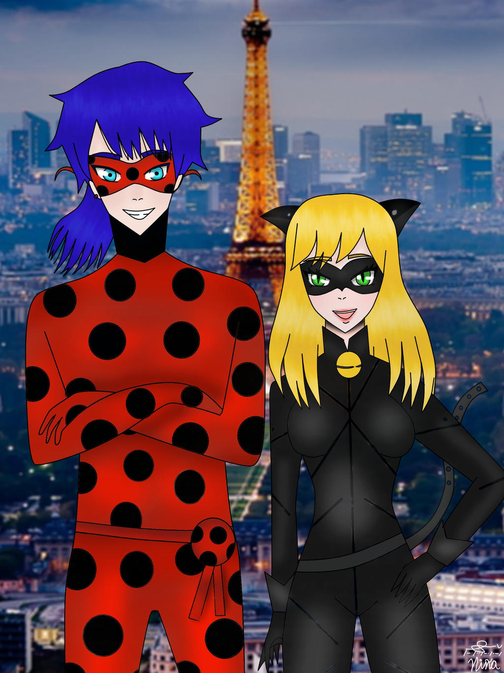 Ladybug And Chat Noir Gender Swap By Gummyberry On Deviantart