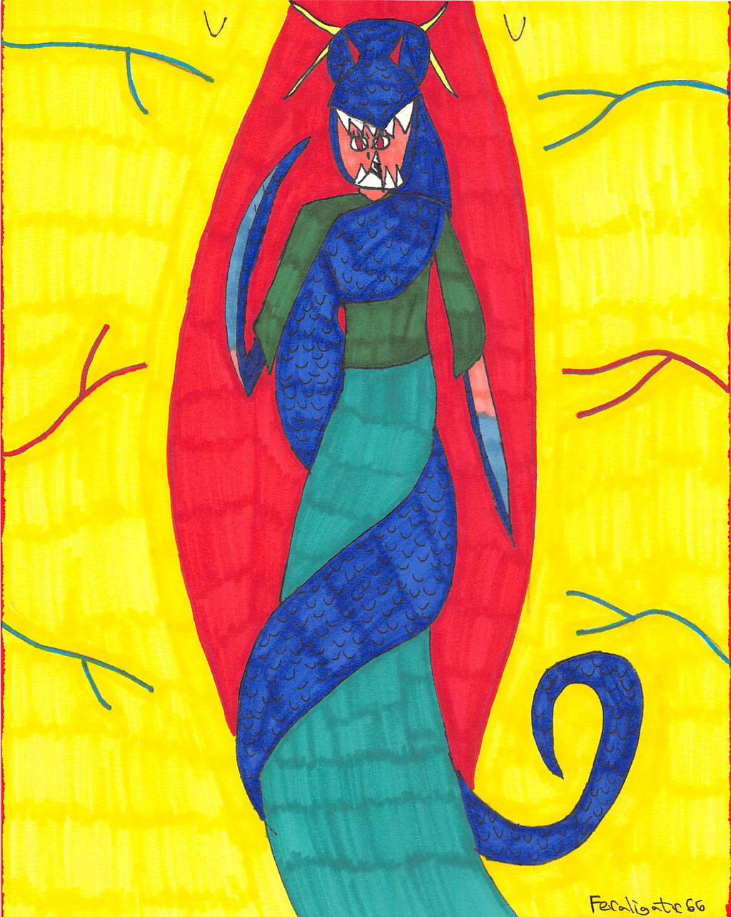 Colchian Dragon Dress