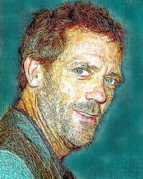 Hugh Laurie glance