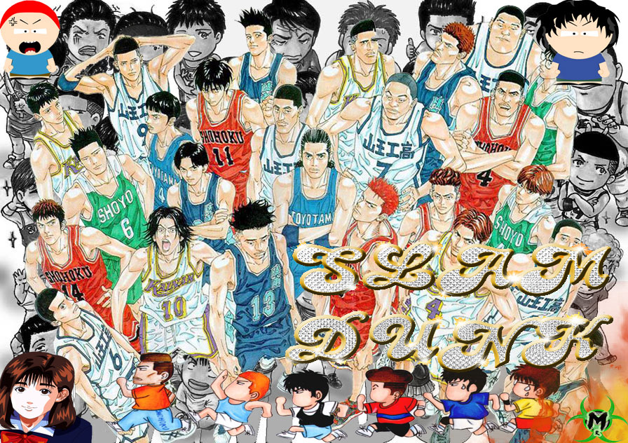 Wallpaper Slam Dunk By Anbukakashi07 On Deviantart Wallpaper Slam Dunk By Anbukakashi07 On Deviantart