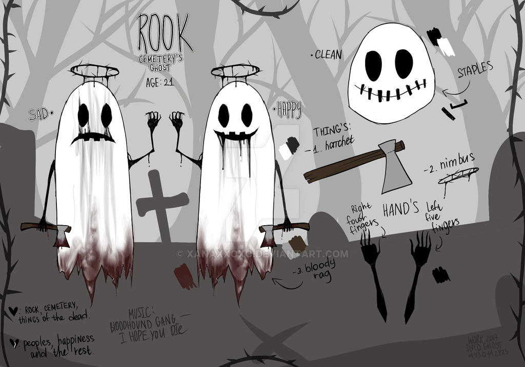 Rook - ghost by XanaXxoxo on DeviantArt