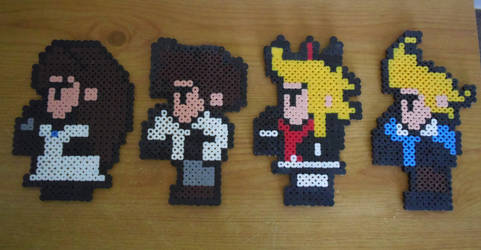 Bravely Default: FF Stylized Sprites Hama Beads