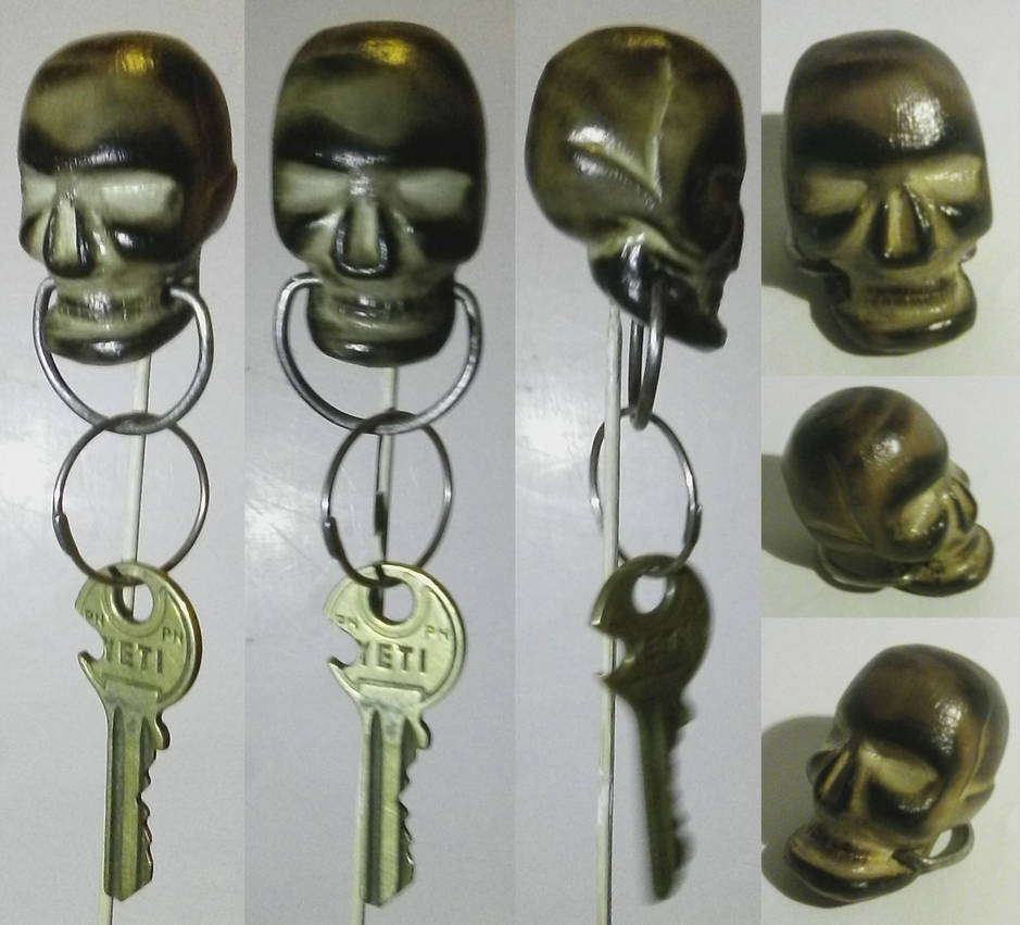 skullKeychain by wyrm27 on DeviantArt