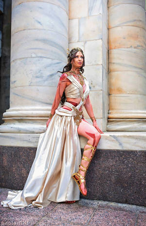 Dejah Thoris - Zodanga Wedding Dress by FireLilyCosplay