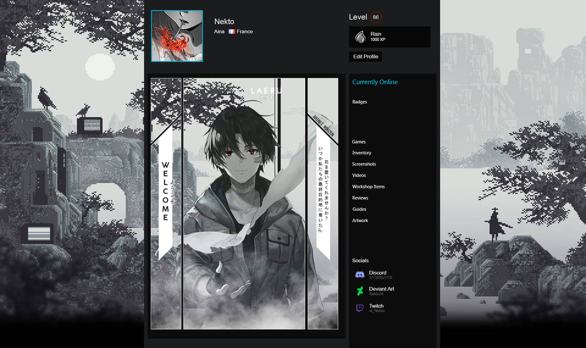 Steam Profile Artwork - Laeru by Nekto34 on DeviantArt