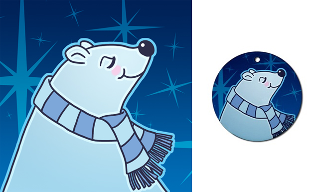 Polar Bear Holiday Design