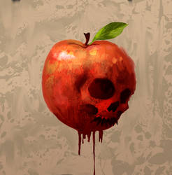 poisoned apple ( 30 min painting )