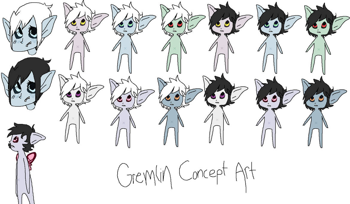 Creating Gremlins +gremlins.Concept.art+ by Frightling on DeviantArt