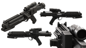 STAR WARS E-11 blaster rifle