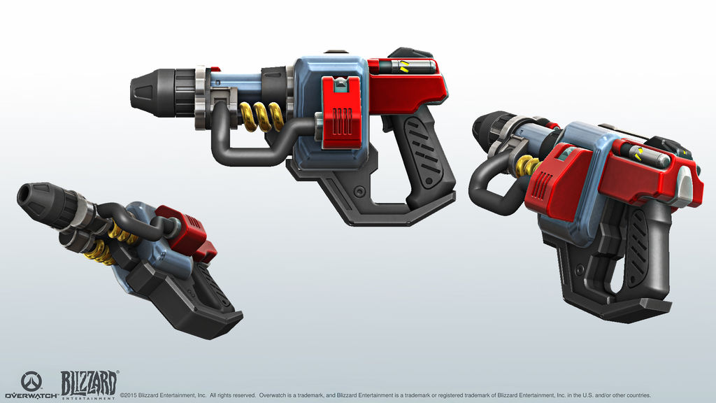 Overwatch - Torbjorns Rivet Gun by Rariedash on DeviantArt