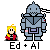 Ed + Al by lovelyverdigris