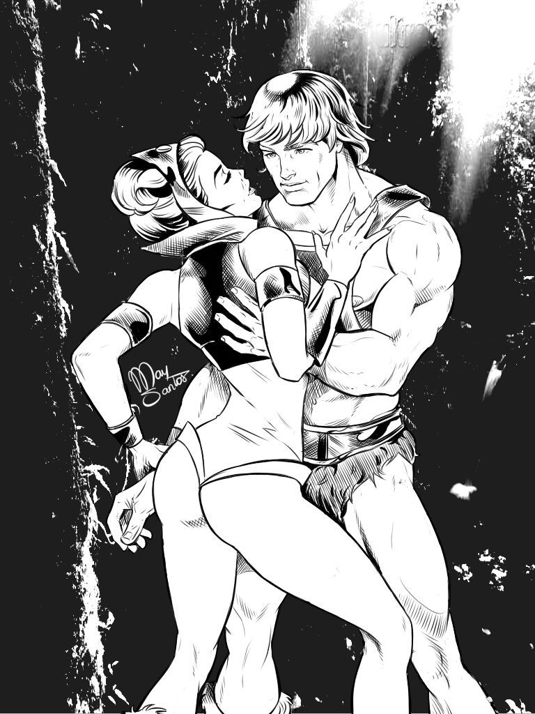 He-Man and Teela