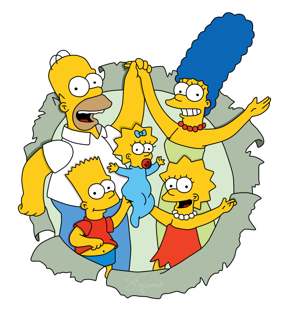 Sam Simpsons Deviantart The Simpsons by Linkage92 on DeviantArt