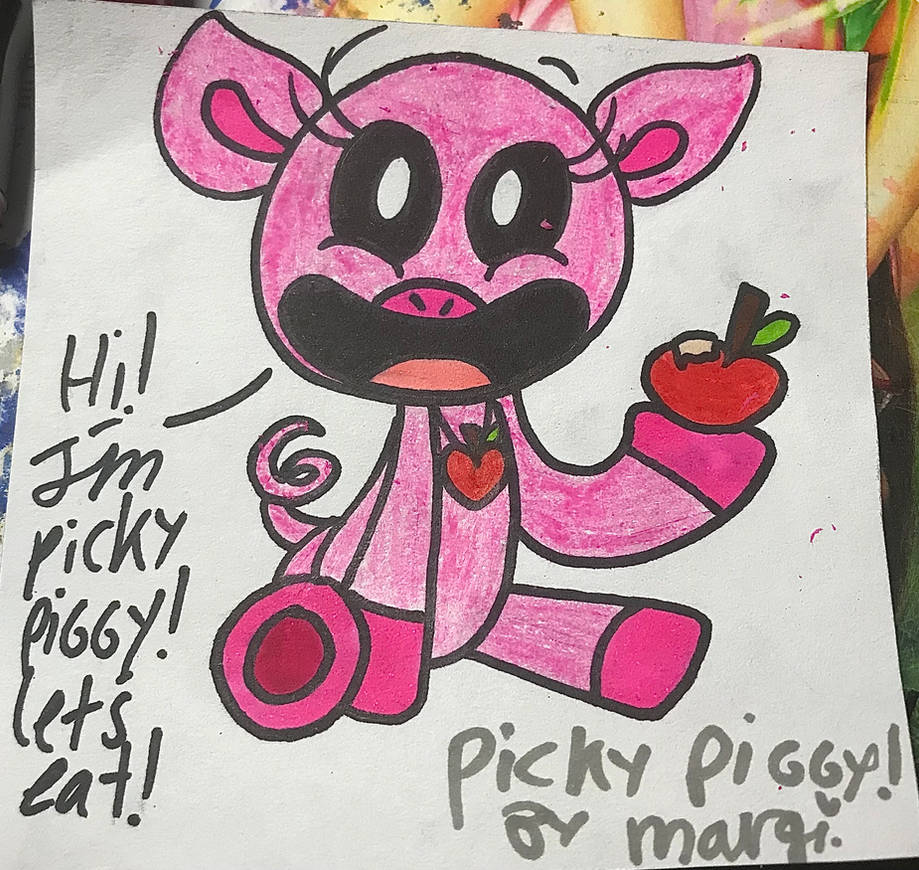 Poppy Playtime: Picky Piggy! by MGMillustrations on DeviantArt