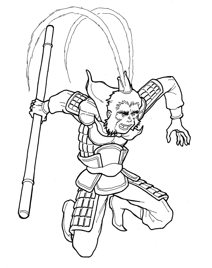 Sun Wukong The Monkey King 2 By Lestervw On Deviantart Sun Wukong The Monkey King 2 By Lestervw On Deviantart