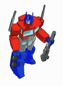 Optimus Prime + colours (WIP)